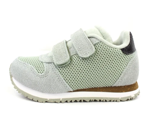 Woden Kids sneaker Sandra pearl desert sage